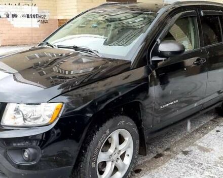 Черный Джип Компас, объемом двигателя 2.36 л и пробегом 311 тыс. км за 9670 $, фото 5 на Automoto.ua