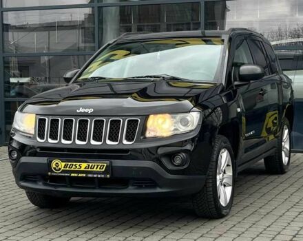 Черный Джип Компас, объемом двигателя 2.2 л и пробегом 185 тыс. км за 10900 $, фото 2 на Automoto.ua