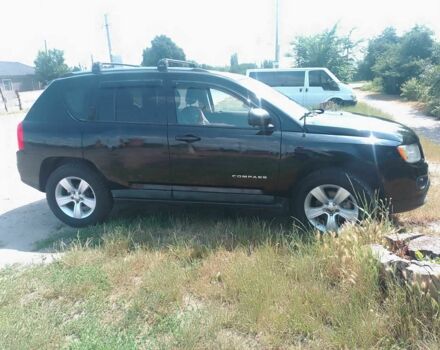 Черный Джип Компас, объемом двигателя 2 л и пробегом 210 тыс. км за 9000 $, фото 2 на Automoto.ua