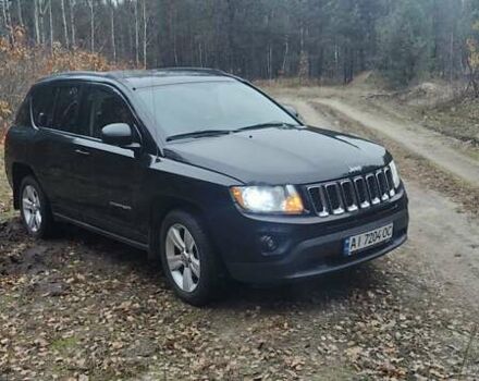 Черный Джип Компас, объемом двигателя 2.36 л и пробегом 198 тыс. км за 8700 $, фото 5 на Automoto.ua