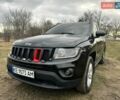Черный Джип Компас, объемом двигателя 2 л и пробегом 160 тыс. км за 10400 $, фото 1 на Automoto.ua