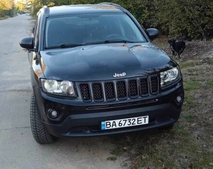 Черный Джип Компас, объемом двигателя 2.4 л и пробегом 250 тыс. км за 7300 $, фото 1 на Automoto.ua