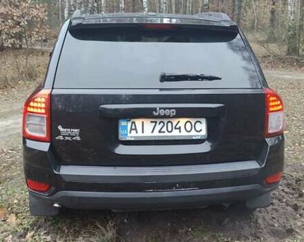 Черный Джип Компас, объемом двигателя 2.36 л и пробегом 198 тыс. км за 8700 $, фото 1 на Automoto.ua