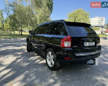 Чорний Джип Compass, об'ємом двигуна 2.14 л та пробігом 270 тис. км за 8888 $, фото 6 на Automoto.ua