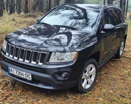 Черный Джип Компас, объемом двигателя 2.36 л и пробегом 198 тыс. км за 8700 $, фото 14 на Automoto.ua