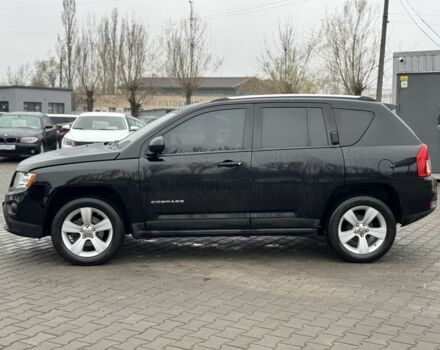 Черный Джип Компас, объемом двигателя 2 л и пробегом 152 тыс. км за 9900 $, фото 3 на Automoto.ua