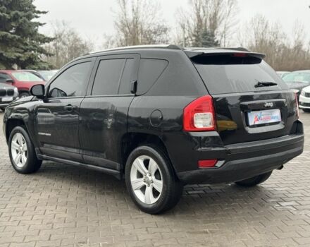 Черный Джип Компас, объемом двигателя 2 л и пробегом 152 тыс. км за 9900 $, фото 4 на Automoto.ua
