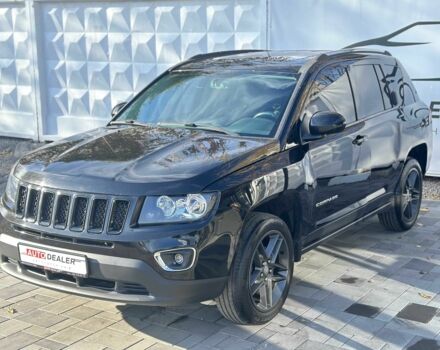 Черный Джип Компас, объемом двигателя 2.4 л и пробегом 266 тыс. км за 10990 $, фото 2 на Automoto.ua