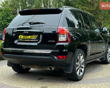 Черный Джип Компас, объемом двигателя 2.4 л и пробегом 175 тыс. км за 11700 $, фото 6 на Automoto.ua