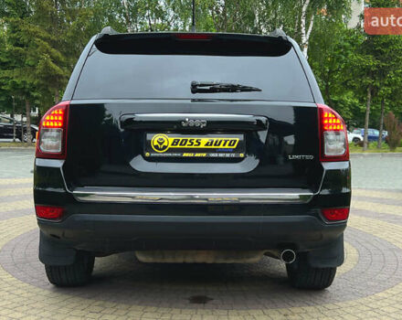 Черный Джип Компас, объемом двигателя 2.4 л и пробегом 175 тыс. км за 11700 $, фото 5 на Automoto.ua