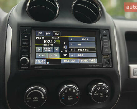 Черный Джип Компас, объемом двигателя 2.4 л и пробегом 175 тыс. км за 11700 $, фото 14 на Automoto.ua