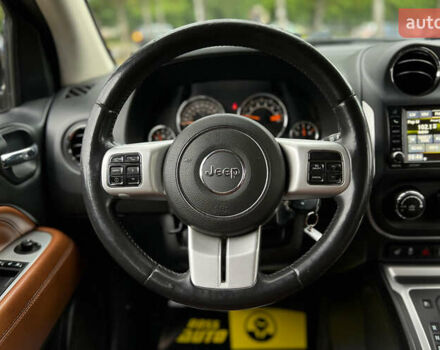 Черный Джип Компас, объемом двигателя 2.4 л и пробегом 175 тыс. км за 11700 $, фото 13 на Automoto.ua