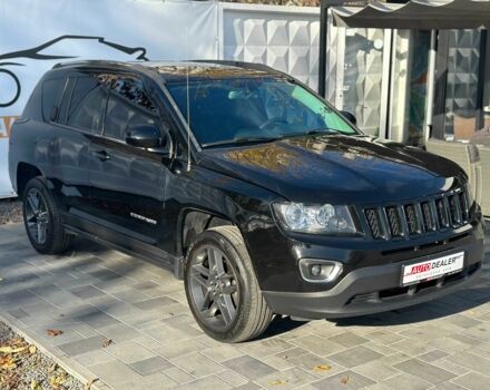 Черный Джип Компас, объемом двигателя 2.4 л и пробегом 266 тыс. км за 10990 $, фото 10 на Automoto.ua