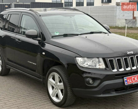 Черный Джип Компас, объемом двигателя 2.2 л и пробегом 146 тыс. км за 10900 $, фото 2 на Automoto.ua