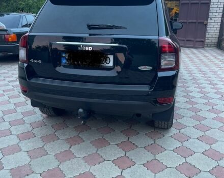 Черный Джип Компас, объемом двигателя 2.4 л и пробегом 174 тыс. км за 8900 $, фото 3 на Automoto.ua