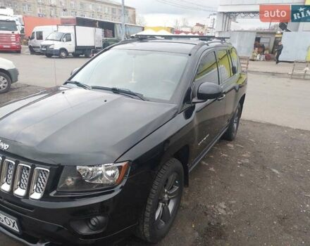 Черный Джип Компас, объемом двигателя 2.36 л и пробегом 176 тыс. км за 9500 $, фото 3 на Automoto.ua