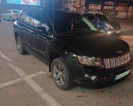 Черный Джип Компас, объемом двигателя 2.36 л и пробегом 176 тыс. км за 9500 $, фото 1 на Automoto.ua