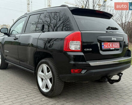 Черный Джип Компас, объемом двигателя 2.2 л и пробегом 146 тыс. км за 10900 $, фото 5 на Automoto.ua