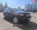 Черный Джип Компас, объемом двигателя 2 л и пробегом 170 тыс. км за 8600 $, фото 1 на Automoto.ua