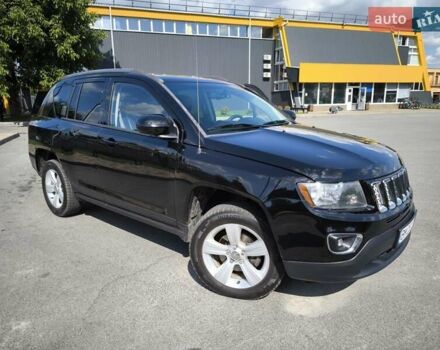 Черный Джип Компас, объемом двигателя 2.36 л и пробегом 173 тыс. км за 9990 $, фото 11 на Automoto.ua