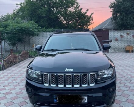 Черный Джип Компас, объемом двигателя 2.4 л и пробегом 174 тыс. км за 8900 $, фото 1 на Automoto.ua