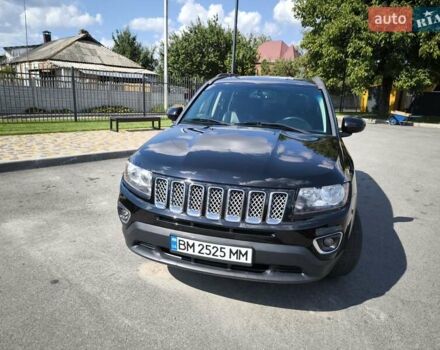 Черный Джип Компас, объемом двигателя 2.36 л и пробегом 173 тыс. км за 9990 $, фото 5 на Automoto.ua