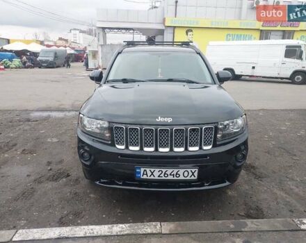 Черный Джип Компас, объемом двигателя 2.36 л и пробегом 176 тыс. км за 9500 $, фото 4 на Automoto.ua