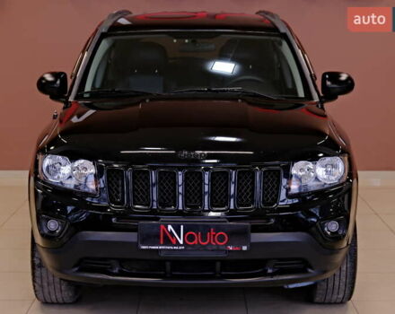 Черный Джип Компас, объемом двигателя 2.36 л и пробегом 121 тыс. км за 9900 $, фото 1 на Automoto.ua