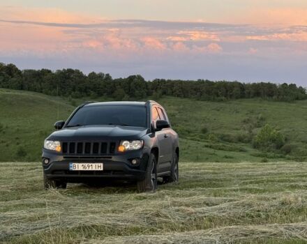 Черный Джип Компас, объемом двигателя 2.4 л и пробегом 150 тыс. км за 12500 $, фото 1 на Automoto.ua
