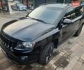 Черный Джип Компас, объемом двигателя 2 л и пробегом 200 тыс. км за 9950 $, фото 1 на Automoto.ua