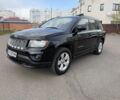 Черный Джип Компас, объемом двигателя 2.4 л и пробегом 220 тыс. км за 9500 $, фото 1 на Automoto.ua