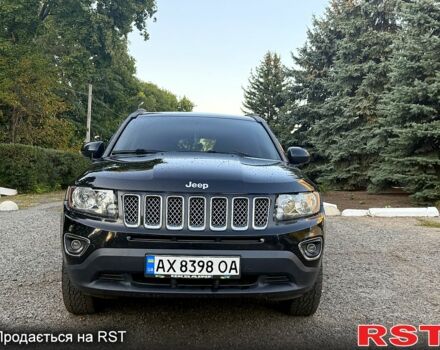 Черный Джип Компас, объемом двигателя 2.4 л и пробегом 132 тыс. км за 11200 $, фото 1 на Automoto.ua