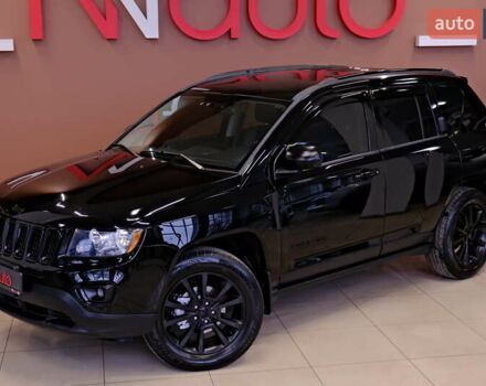 Черный Джип Компас, объемом двигателя 2.36 л и пробегом 121 тыс. км за 9900 $, фото 8 на Automoto.ua