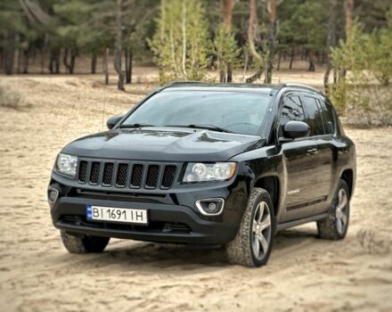 Черный Джип Компас, объемом двигателя 2.4 л и пробегом 150 тыс. км за 12500 $, фото 3 на Automoto.ua