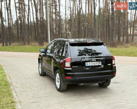 Черный Джип Компас, объемом двигателя 2.36 л и пробегом 211 тыс. км за 9350 $, фото 13 на Automoto.ua