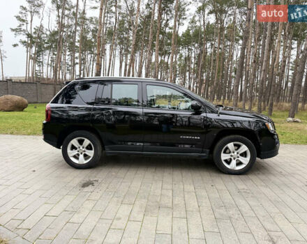 Черный Джип Компас, объемом двигателя 2.36 л и пробегом 211 тыс. км за 9350 $, фото 16 на Automoto.ua