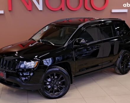 Черный Джип Компас, объемом двигателя 2.4 л и пробегом 121 тыс. км за 9900 $, фото 1 на Automoto.ua