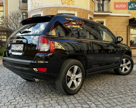 Черный Джип Компас, объемом двигателя 2 л и пробегом 129 тыс. км за 10900 $, фото 7 на Automoto.ua