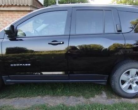 Черный Джип Компас, объемом двигателя 2.36 л и пробегом 145 тыс. км за 11850 $, фото 2 на Automoto.ua