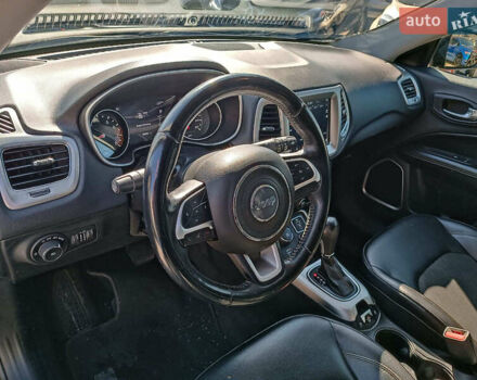 Черный Джип Компас, объемом двигателя 2.4 л и пробегом 93 тыс. км за 15490 $, фото 22 на Automoto.ua