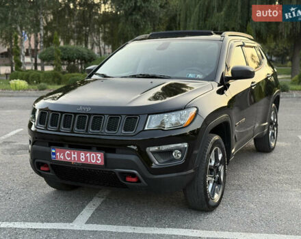 Черный Джип Компас, объемом двигателя 2.4 л и пробегом 125 тыс. км за 15700 $, фото 1 на Automoto.ua