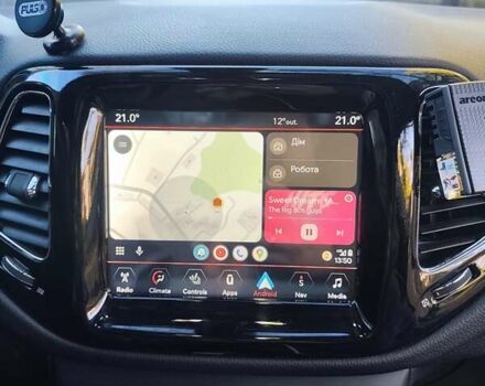 Черный Джип Компас, объемом двигателя 2.36 л и пробегом 95 тыс. км за 16200 $, фото 2 на Automoto.ua