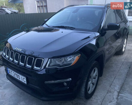 Черный Джип Компас, объемом двигателя 2.4 л и пробегом 55 тыс. км за 16000 $, фото 20 на Automoto.ua