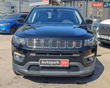 Черный Джип Компас, объемом двигателя 2.4 л и пробегом 93 тыс. км за 15490 $, фото 2 на Automoto.ua