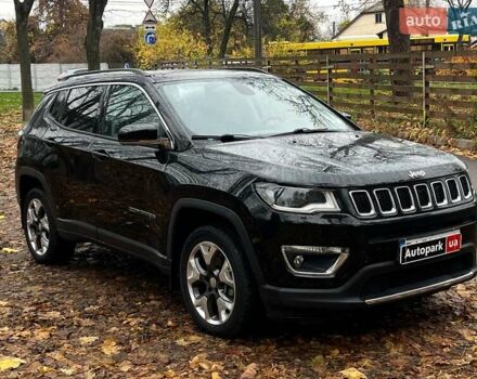 Черный Джип Компас, объемом двигателя 2.4 л и пробегом 74 тыс. км за 17340 $, фото 2 на Automoto.ua