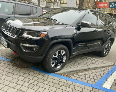 Черный Джип Компас, объемом двигателя 2.36 л и пробегом 146 тыс. км за 16799 $, фото 1 на Automoto.ua