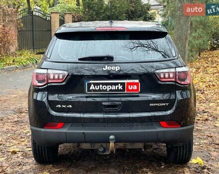 Черный Джип Компас, объемом двигателя 2.4 л и пробегом 93 тыс. км за 13990 $, фото 8 на Automoto.ua