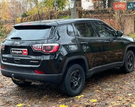 Черный Джип Компас, объемом двигателя 2.4 л и пробегом 93 тыс. км за 13990 $, фото 7 на Automoto.ua