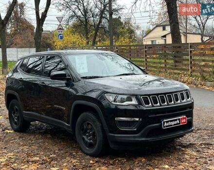 Черный Джип Компас, объемом двигателя 2.4 л и пробегом 93 тыс. км за 13990 $, фото 2 на Automoto.ua