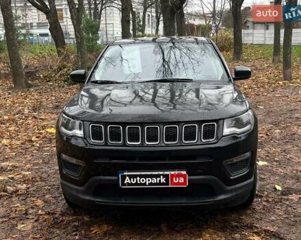 Черный Джип Компас, объемом двигателя 2.4 л и пробегом 93 тыс. км за 13990 $, фото 1 на Automoto.ua